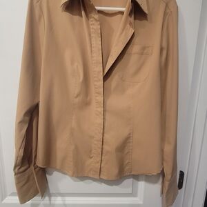 Express Stretch Camel Shirt